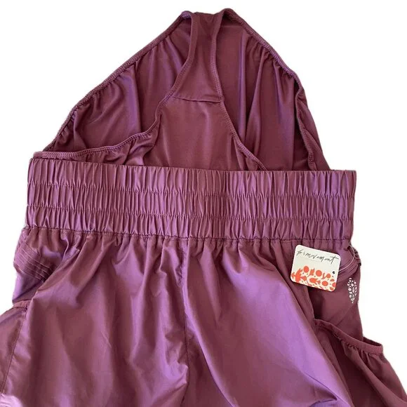 FP Movement Women's Get Your Flirt On Shorts Size MEDIUM Rose Clove Color NWT - Picture 12 of 12